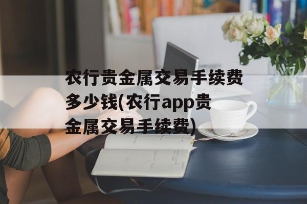 农行贵金属交易手续费多少钱(农行app贵金属交易手续费)