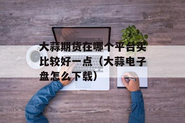 大蒜期货在哪个平台买比较好一点（大蒜电子盘怎么下载）
