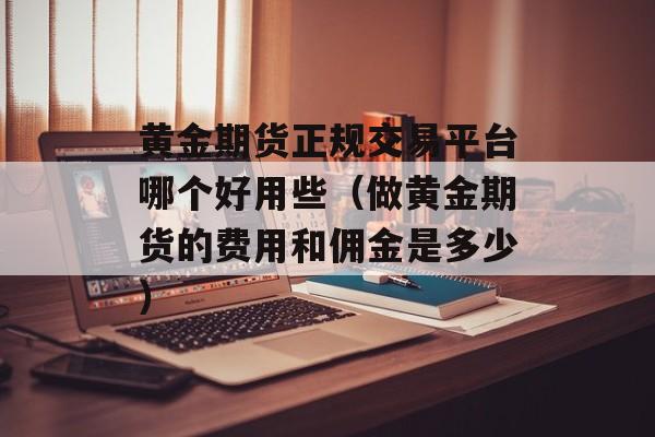 黄金期货正规交易平台哪个好用些（做黄金期货的费用和佣金是多少）