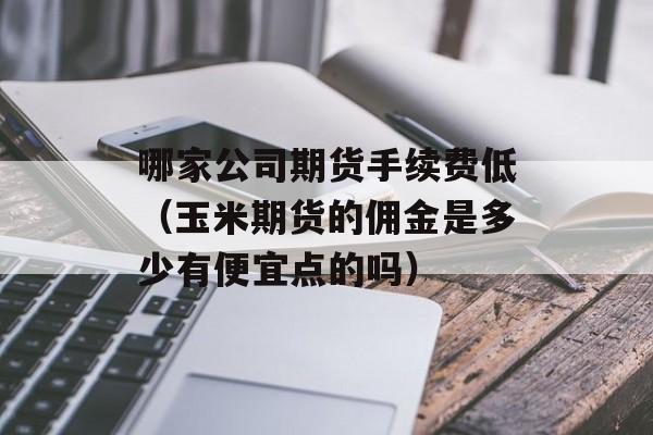 哪家公司期货手续费低（玉米期货的佣金是多少有便宜点的吗）