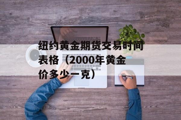 纽约黄金期货交易时间表格（2000年黄金价多少一克）