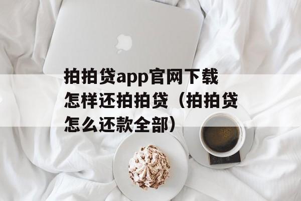 拍拍贷app官网下载怎样还拍拍贷（拍拍贷怎么还款全部）