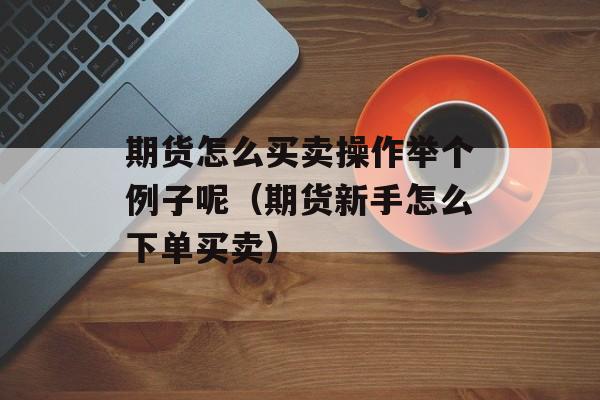 期货怎么买卖操作举个例子呢（期货新手怎么下单买卖）