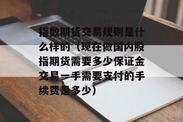 指数期货交易规则是什么样的（现在做国内股指期货需要多少保证金交易一手需要支付的手续费是多少）