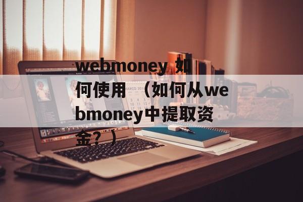 webmoney 如何使用 （如何从webmoney中提取资金？）