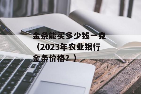 金条能买多少钱一克 （2023年农业银行金条价格？）