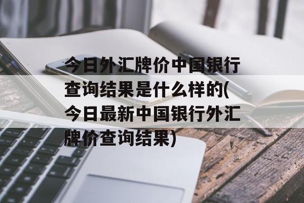 今日外汇牌价中国银行查询结果是什么样的(今日最新中国银行外汇牌价查询结果)