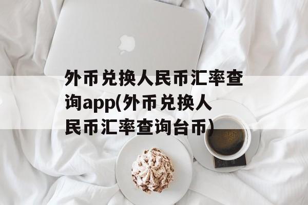 外币兑换人民币汇率查询app(外币兑换人民币汇率查询台币)