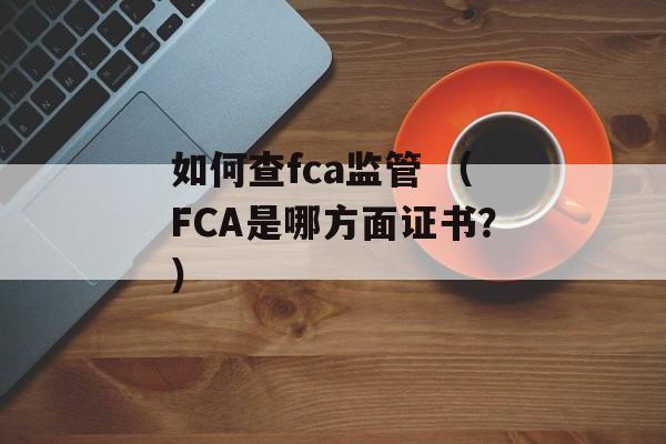 如何查fca监管 （FCA是哪方面证书？）