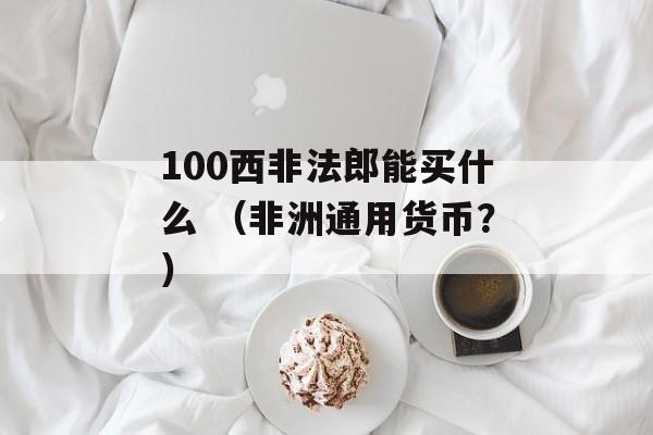 100西非法郎能买什么 （非洲通用货币？）