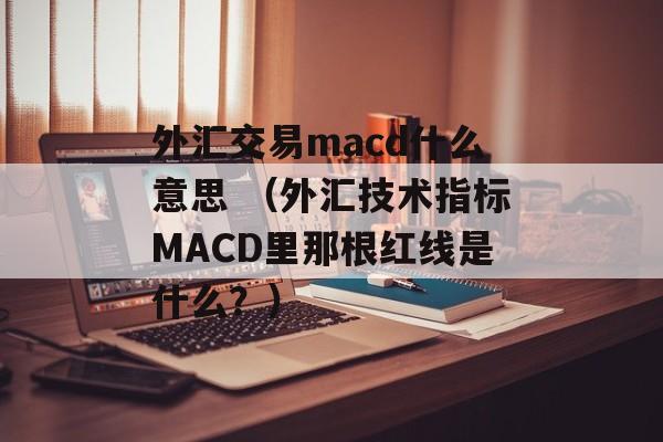 外汇交易macd什么意思 （外汇技术指标MACD里那根红线是什么？）