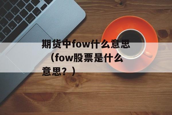 期货中fow什么意思 （fow股票是什么意思？）