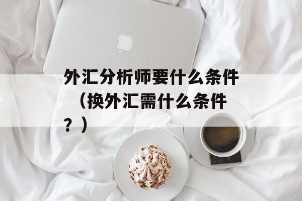 外汇分析师要什么条件 （换外汇需什么条件？）