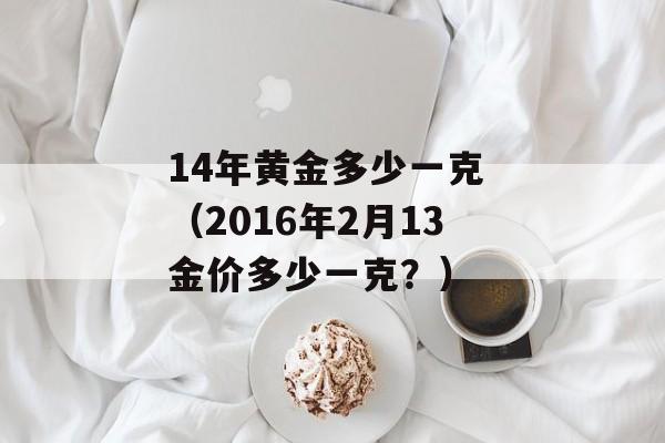 14年黄金多少一克 （2016年2月13金价多少一克？）